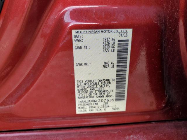 Photo 11 VIN: 1N4AL3AP0GC207639 - NISSAN ALTIMA 2.5 