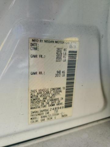 Photo 11 VIN: 1N4AL3AP0GC248949 - NISSAN ALTIMA 2.5 