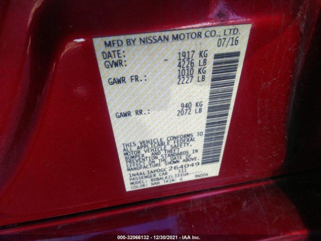 Photo 8 VIN: 1N4AL3AP0GC264049 - NISSAN ALTIMA 