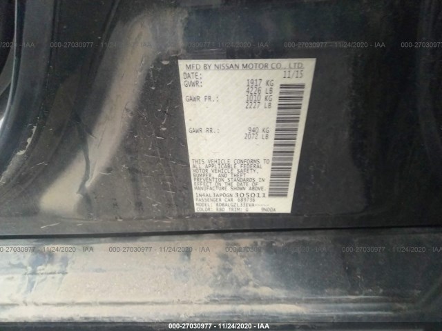 Photo 8 VIN: 1N4AL3AP0GN305011 - NISSAN ALTIMA 