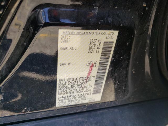 Photo 9 VIN: 1N4AL3AP0GN305283 - NISSAN ALTIMA 2.5 