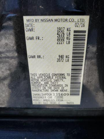 Photo 11 VIN: 1N4AL3AP0GN335609 - NISSAN ALTIMA 2.5 