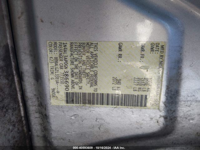 Photo 8 VIN: 1N4AL3AP0GN386690 - NISSAN ALTIMA 