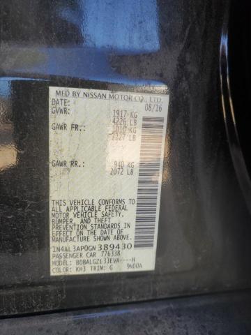 Photo 11 VIN: 1N4AL3AP0GN389430 - NISSAN ALTIMA 2.5 