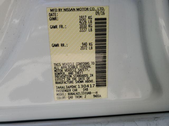 Photo 11 VIN: 1N4AL3AP0HC130417 - NISSAN ALTIMA 