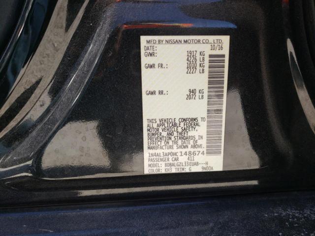 Photo 12 VIN: 1N4AL3AP0HC148674 - NISSAN ALTIMA 