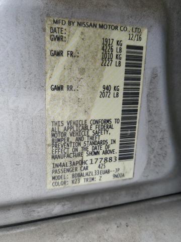 Photo 11 VIN: 1N4AL3AP0HC177883 - NISSAN ALTIMA 2.5 