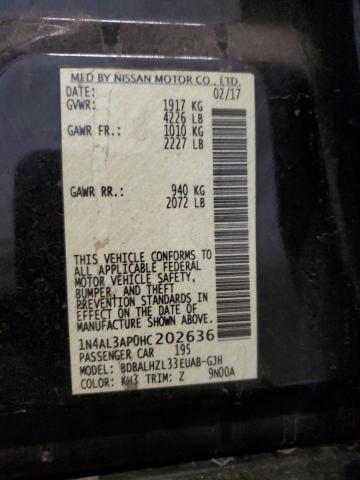 Photo 11 VIN: 1N4AL3AP0HC202636 - NISSAN ALTIMA 