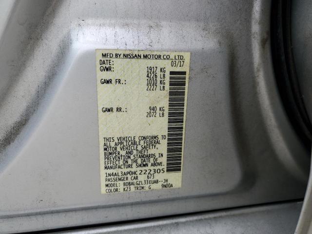 Photo 11 VIN: 1N4AL3AP0HC222305 - NISSAN ALTIMA 