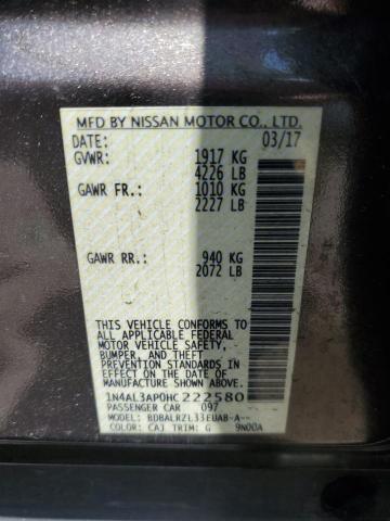 Photo 12 VIN: 1N4AL3AP0HC222580 - NISSAN ALTIMA 