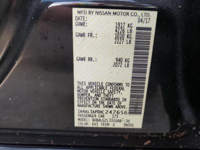 Photo 9 VIN: 1N4AL3AP0HC247656 - NISSAN ALTIMA 2.5 