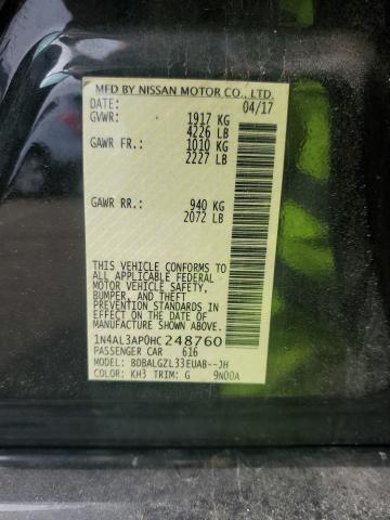 Photo 11 VIN: 1N4AL3AP0HC248760 - NISSAN ALTIMA 