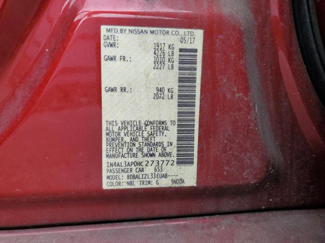 Photo 11 VIN: 1N4AL3AP0HC273772 - NISSAN ALTIMA 