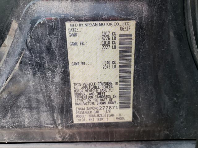 Photo 9 VIN: 1N4AL3AP0HC277871 - NISSAN ALTIMA 2.5 