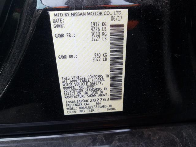 Photo 9 VIN: 1N4AL3AP0HC282763 - NISSAN ALTIMA 2.5 