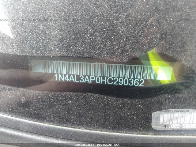 Photo 8 VIN: 1N4AL3AP0HC290362 - NISSAN ALTIMA 