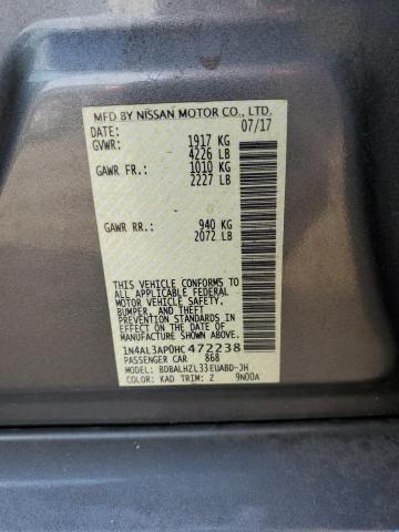 Photo 11 VIN: 1N4AL3AP0HC472238 - NISSAN ALTIMA 