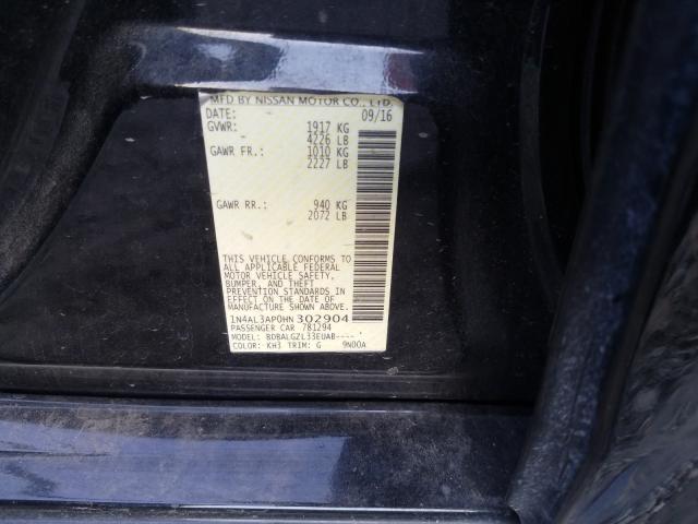 Photo 9 VIN: 1N4AL3AP0HN302904 - NISSAN ALTIMA 2.5 