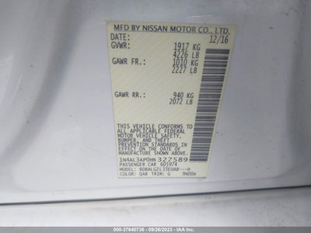 Photo 8 VIN: 1N4AL3AP0HN327589 - NISSAN ALTIMA 