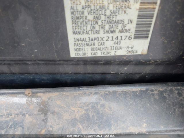 Photo 8 VIN: 1N4AL3AP0JC214176 - NISSAN ALTIMA 