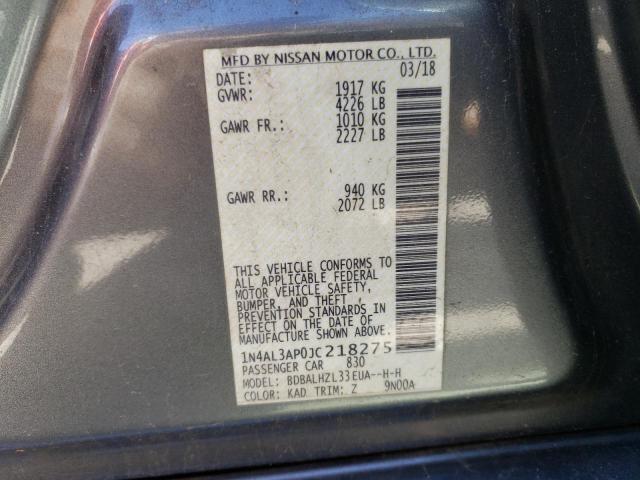 Photo 11 VIN: 1N4AL3AP0JC218275 - NISSAN ALTIMA 