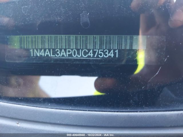 Photo 8 VIN: 1N4AL3AP0JC475341 - NISSAN ALTIMA 