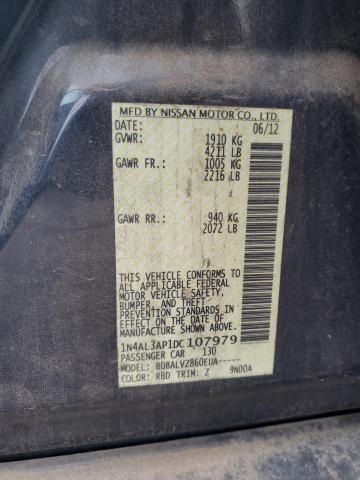 Photo 11 VIN: 1N4AL3AP1DC107979 - NISSAN ALTIMA 2.5 