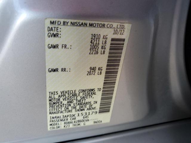 Photo 11 VIN: 1N4AL3AP1DC153179 - NISSAN ALTIMA 2.5 