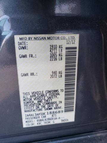 Photo 11 VIN: 1N4AL3AP1DC188689 - NISSAN ALTIMA 2.5 