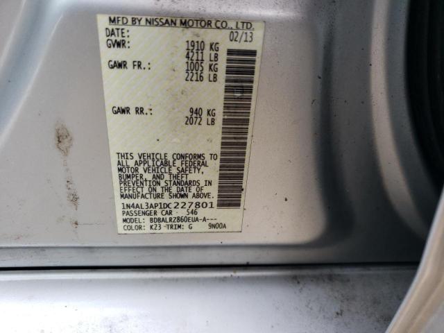 Photo 12 VIN: 1N4AL3AP1DC227801 - NISSAN ALTIMA 