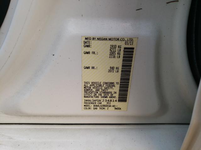 Photo 9 VIN: 1N4AL3AP1DC234814 - NISSAN ALTIMA 2.5 