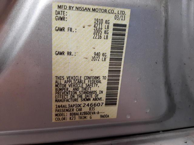 Photo 11 VIN: 1N4AL3AP1DC246607 - NISSAN ALTIMA 