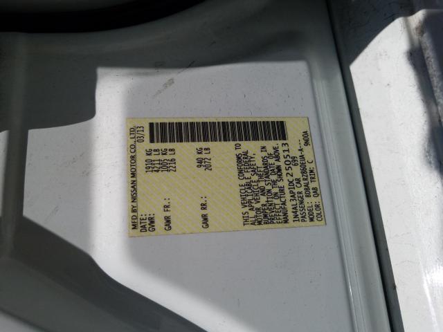 Photo 9 VIN: 1N4AL3AP1DC250513 - NISSAN ALTIMA 2.5 