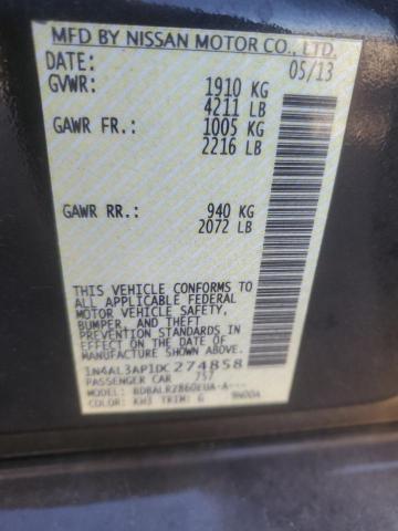 Photo 11 VIN: 1N4AL3AP1DC274858 - NISSAN ALTIMA 2.5 