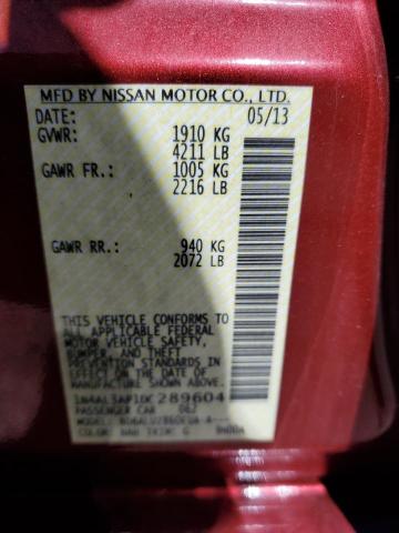 Photo 12 VIN: 1N4AL3AP1DC289604 - NISSAN ALTIMA 2.5 