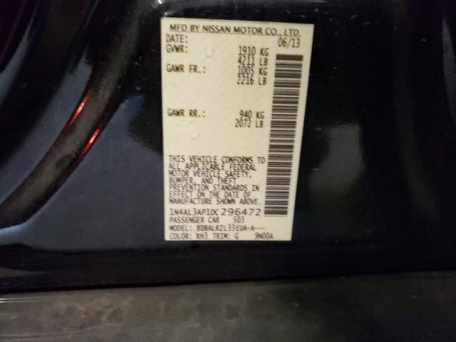 Photo 9 VIN: 1N4AL3AP1DC296472 - NISSAN ALTIMA 2.5 