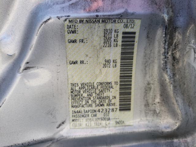 Photo 9 VIN: 1N4AL3AP1DN423287 - NISSAN ALTIMA 2.5 