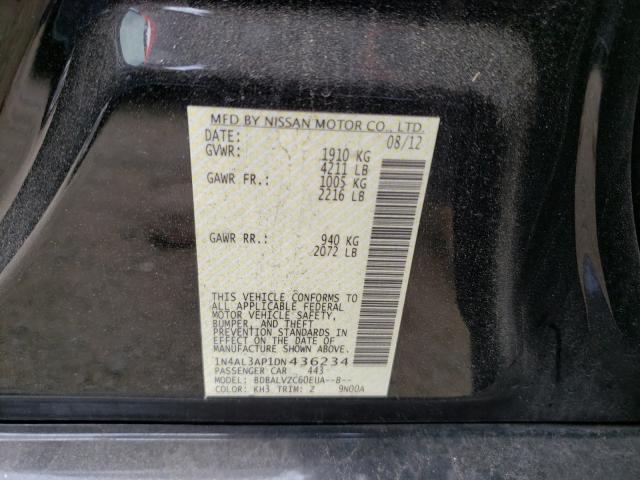 Photo 9 VIN: 1N4AL3AP1DN436234 - NISSAN ALTIMA 2.5 