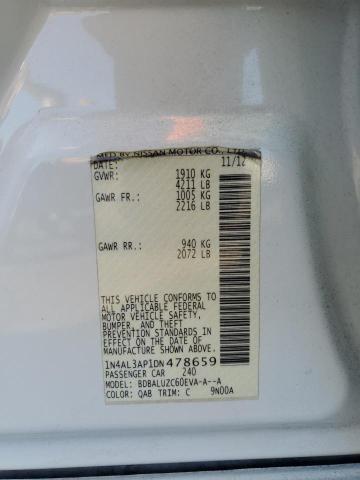 Photo 11 VIN: 1N4AL3AP1DN478659 - NISSAN ALTIMA 2.5 