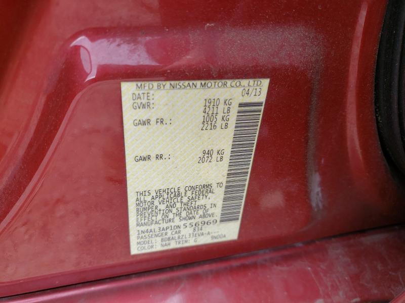 Photo 9 VIN: 1N4AL3AP1DN556969 - NISSAN ALTIMA 2.5 