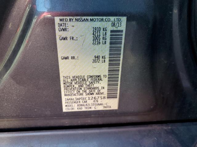 Photo 11 VIN: 1N4AL3AP1EC126758 - NISSAN ALTIMA 