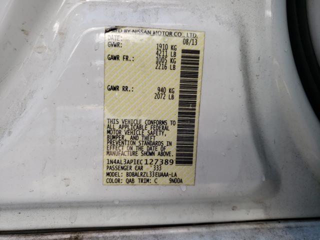 Photo 9 VIN: 1N4AL3AP1EC127389 - NISSAN ALTIMA 2.5 