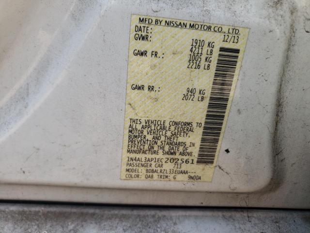 Photo 9 VIN: 1N4AL3AP1EC202561 - NISSAN ALTIMA 2.5 