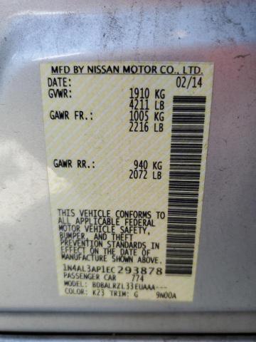 Photo 9 VIN: 1N4AL3AP1EC293878 - NISSAN ALTIMA 2.5 