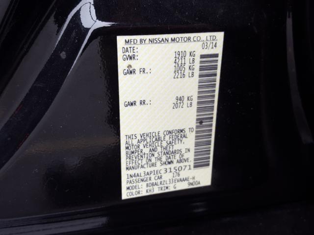 Photo 9 VIN: 1N4AL3AP1EC315071 - NISSAN ALTIMA 