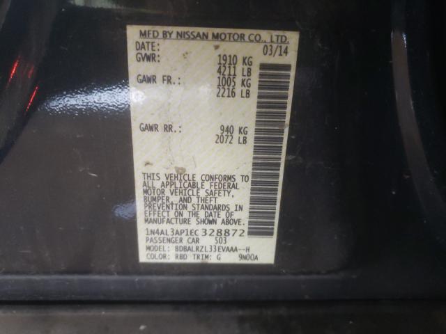 Photo 9 VIN: 1N4AL3AP1EC328872 - NISSAN ALTIMA 2.5 