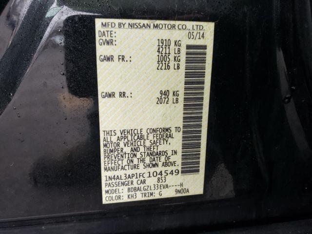 Photo 11 VIN: 1N4AL3AP1FC104549 - NISSAN ALTIMA 