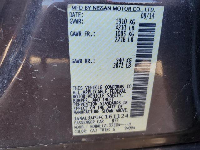 Photo 12 VIN: 1N4AL3AP1FC161124 - NISSAN ALTIMA 