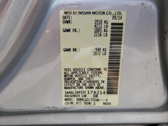 Photo 9 VIN: 1N4AL3AP1FC174214 - NISSAN ALTIMA 