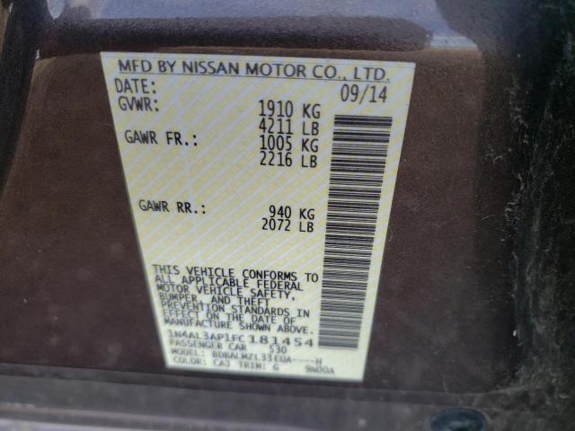 Photo 9 VIN: 1N4AL3AP1FC181454 - NISSAN ALTIMA 2.5 